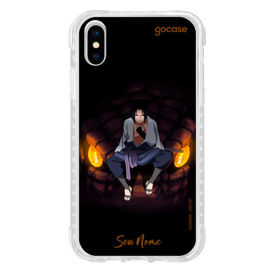 Capinha para celular Naruto - Sasuke e Aoda