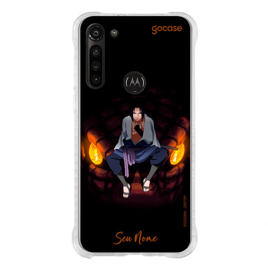 Capinha para celular Naruto - Sasuke e Aoda Capinha para celular Naruto - Sasuke e Aoda