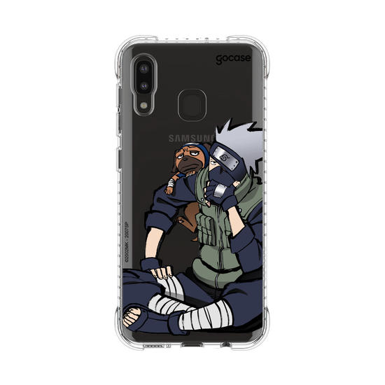 Capinha para celular Naruto - Kakashi e Pakkun