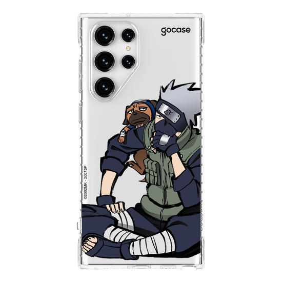 Capinha para celular Naruto - Kakashi e Pakkun