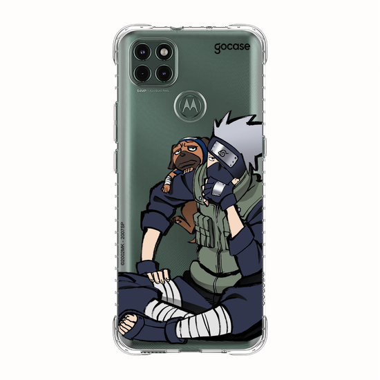 Capinha para celular Naruto - Kakashi e Pakkun
