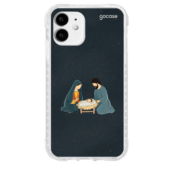 Capinha para celular  Nascimento de Jesus Minimalista
