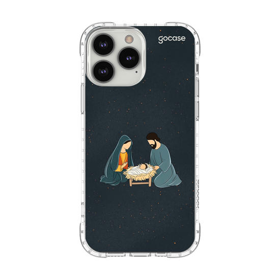 Capinha para celular  Nascimento de Jesus Minimalista