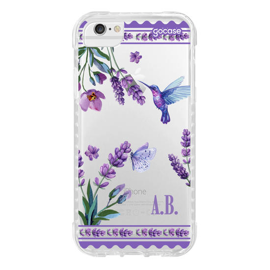 Capinha para celular  Natureza Lavanda