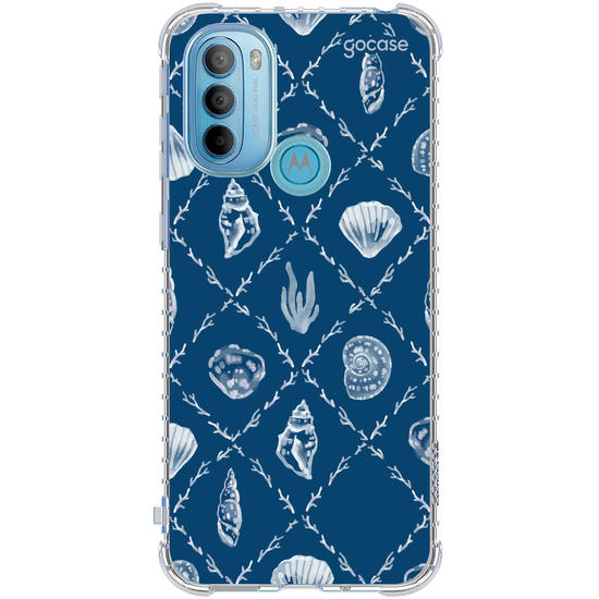 Capinha para celular  Navy Shell