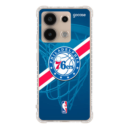 Capinha para celular NBA - Philadelphia 76ers - Faixa