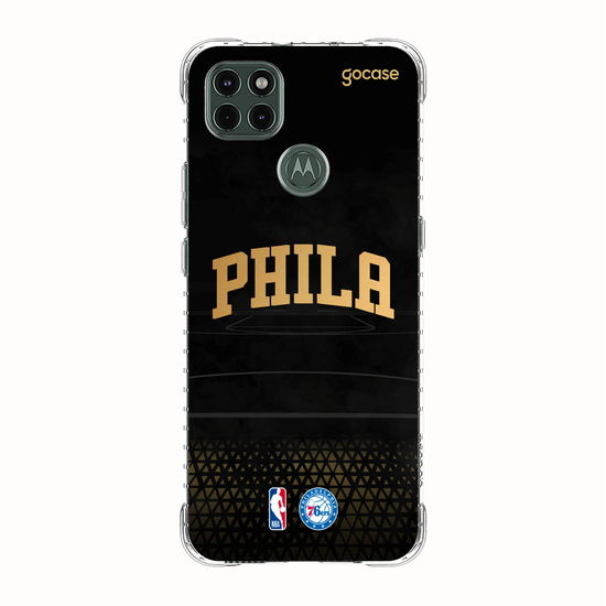 Capinha para celular NBA - Philadelphia 76ers - Gold
