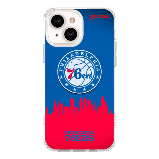 Capinha para celular NBA - Philadelphia 76ers - Skyline