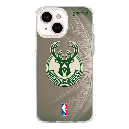Capinha para celular NBA - Milwalkee Bucks - Bola