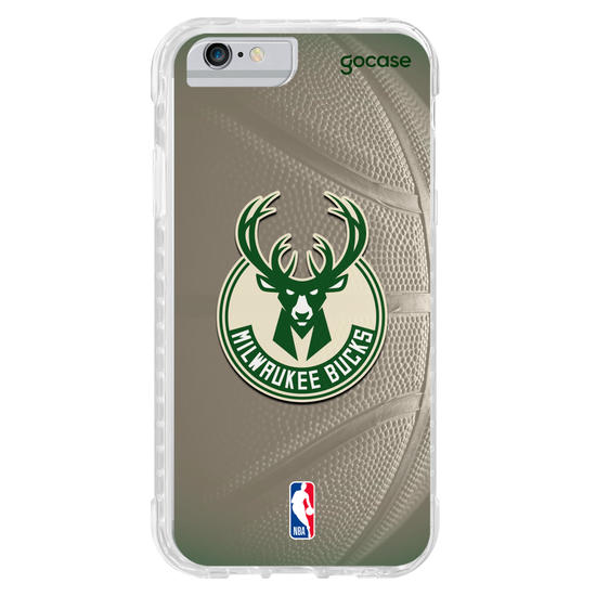 Capinha para celular NBA - Milwalkee Bucks - Bola