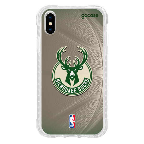 Capinha para celular NBA - Milwalkee Bucks - Bola