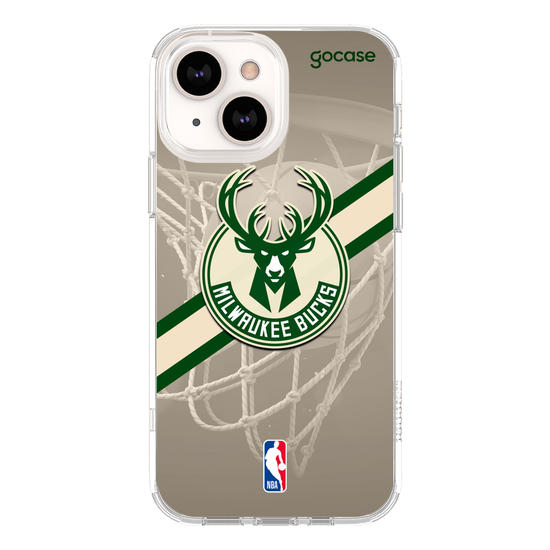 Capinha para celular NBA - Milwalkee Bucks - Faixa