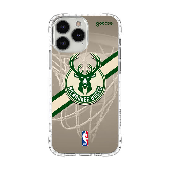 Capinha para celular NBA - Milwalkee Bucks - Faixa
