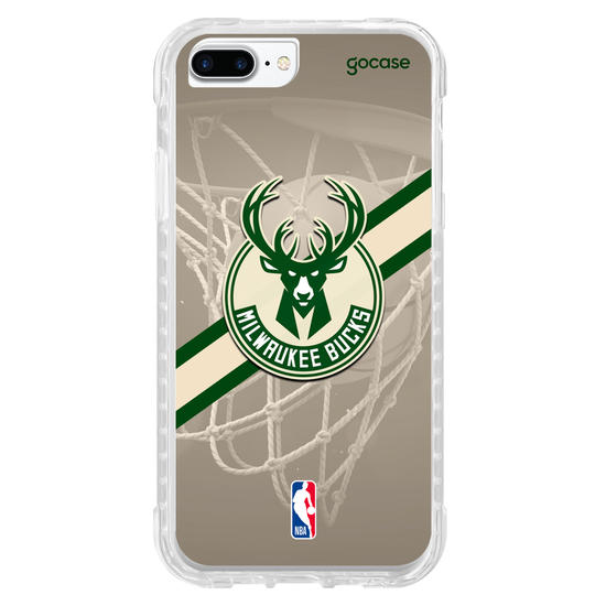 Capinha para celular NBA - Milwalkee Bucks - Faixa
