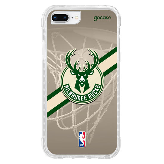 Capinha para celular NBA - Milwalkee Bucks - Faixa
