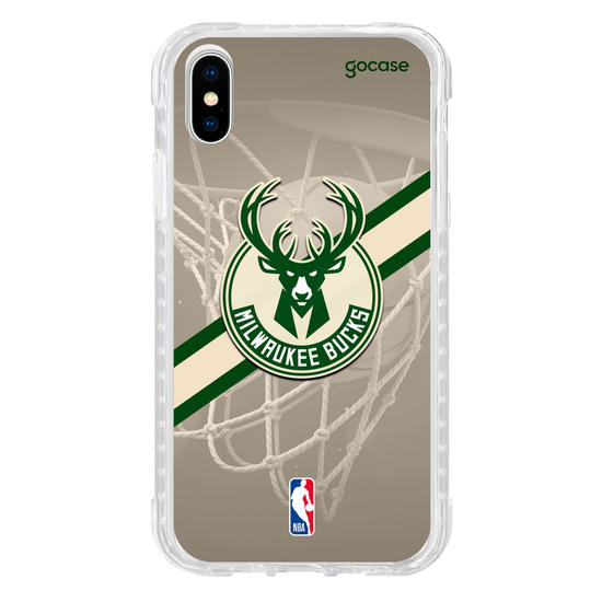 Capinha para celular NBA - Milwalkee Bucks - Faixa