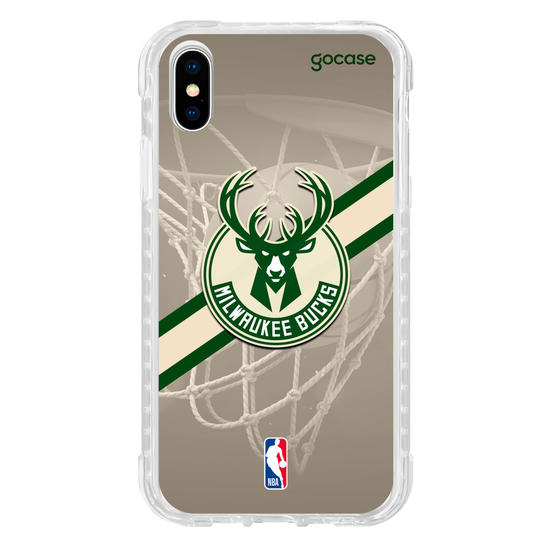Capinha para celular NBA - Milwalkee Bucks - Faixa