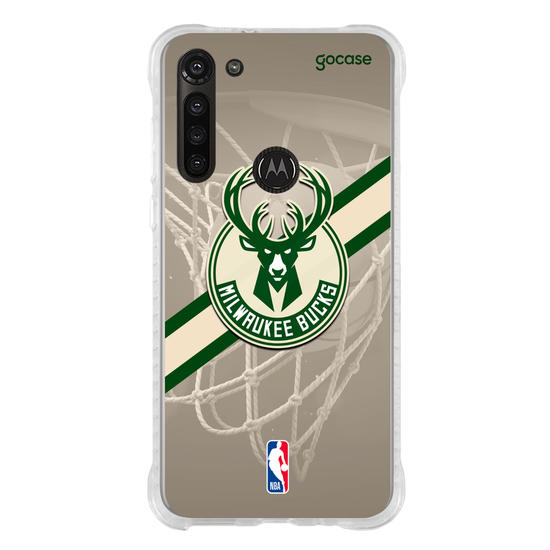Capinha para celular NBA - Milwalkee Bucks - Faixa