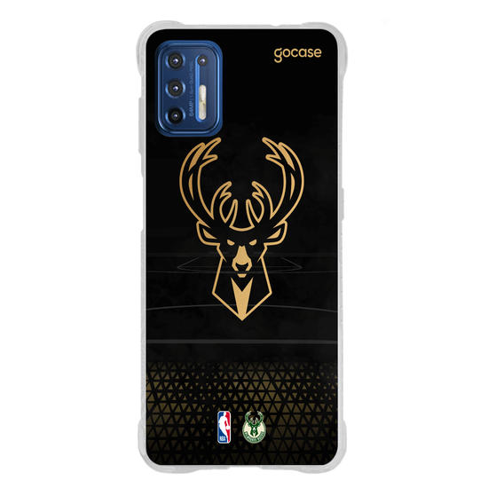 Capinha para celular NBA - Milwalkee Bucks - Gold