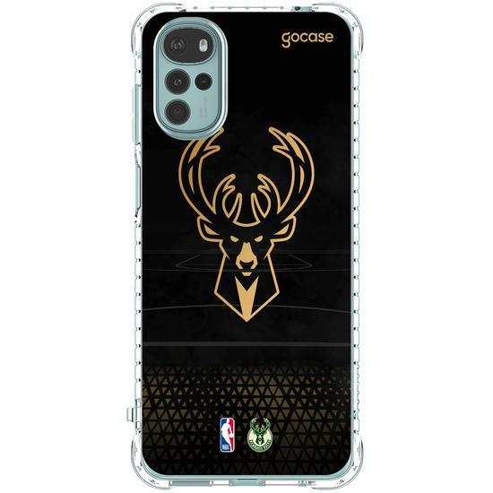 Capinha para celular NBA - Milwalkee Bucks - Gold