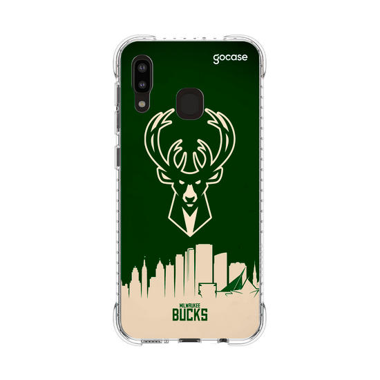 Capinha para celular NBA - Milwalkee Bucks - Skyline