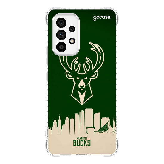 Capinha para celular NBA - Milwalkee Bucks - Skyline