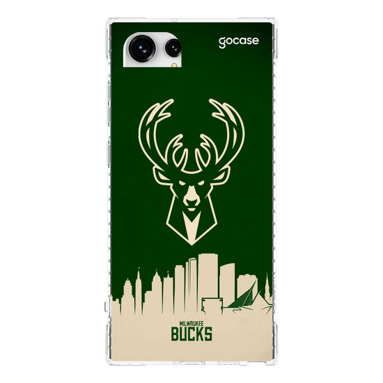 Capinha para celular NBA - Milwalkee Bucks - Skyline