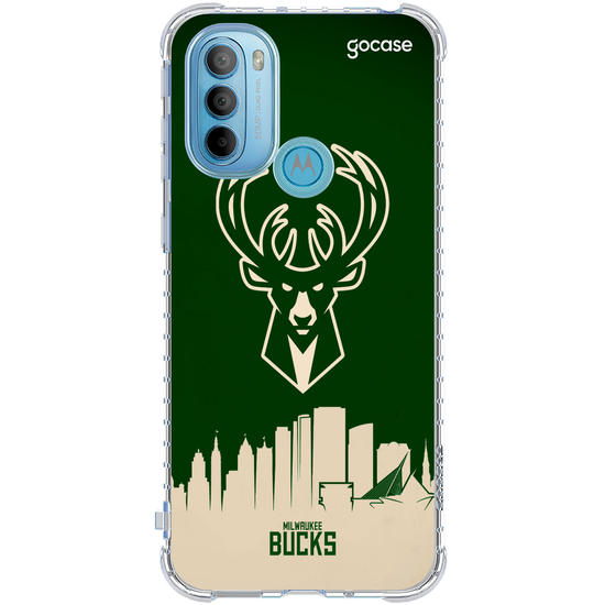 Capinha para celular NBA - Milwalkee Bucks - Skyline