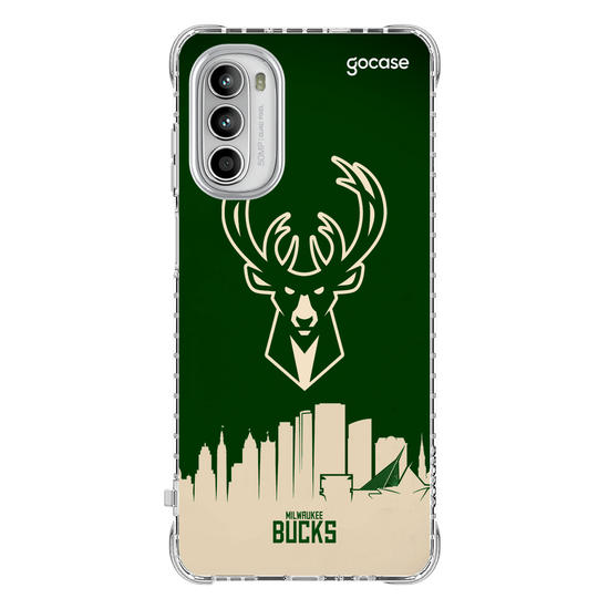 Capinha para celular NBA - Milwalkee Bucks - Skyline