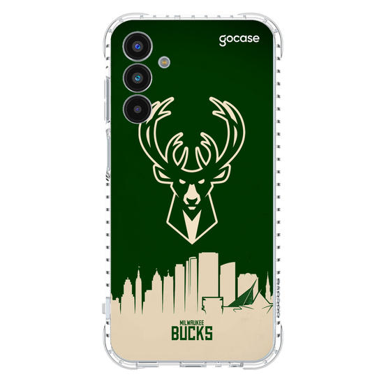 Capinha para celular NBA - Milwalkee Bucks - Skyline