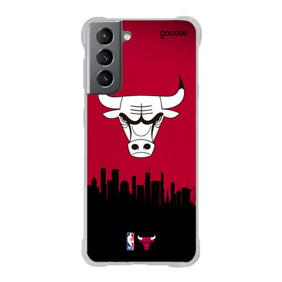 Capinha para celular NBA - Chicago Bulls - Skyline