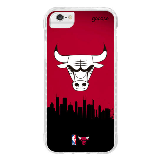 Capinha para celular NBA - Chicago Bulls - Skyline