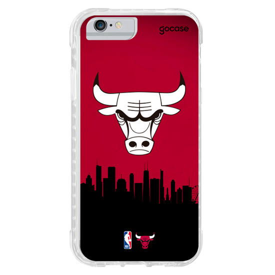 Capinha para celular NBA - Chicago Bulls - Skyline