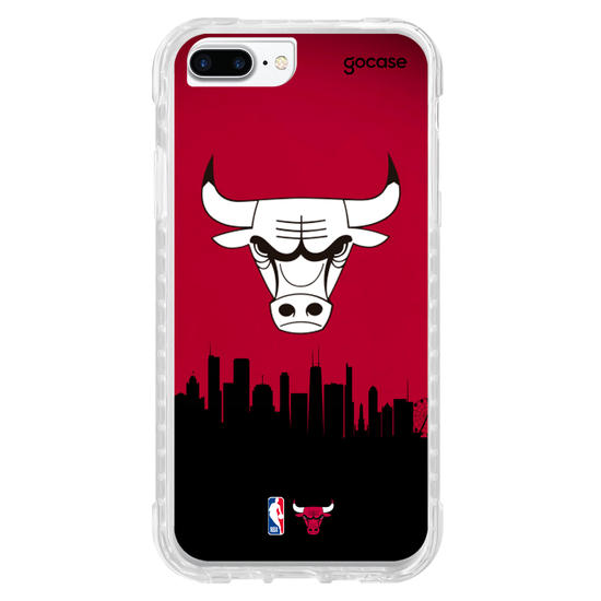 Capinha para celular NBA - Chicago Bulls - Skyline