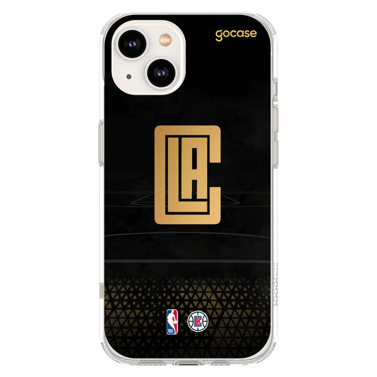 Capinha para celular NBA - Los Angeles Clippers - Gold