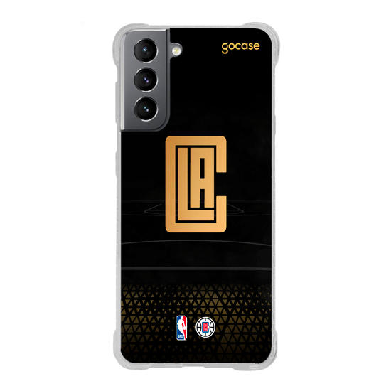 Capinha para celular NBA - Los Angeles Clippers - Gold