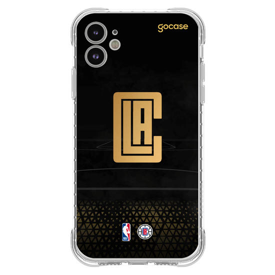 Capinha para celular NBA - Los Angeles Clippers - Gold