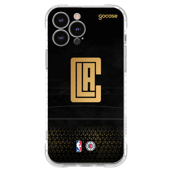 Capinha para celular NBA - Los Angeles Clippers - Gold
