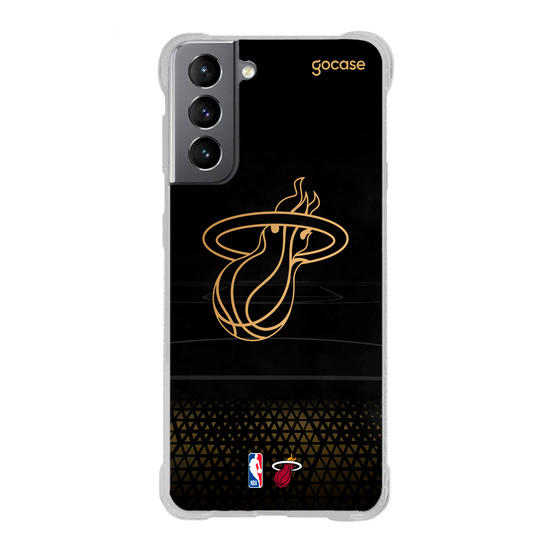 Capinha para celular NBA - Miami Heat - Gold