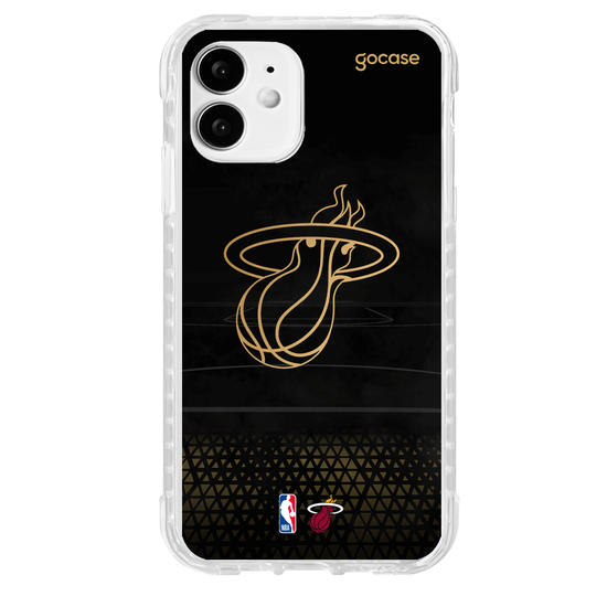 Capinha para celular NBA - Miami Heat - Gold