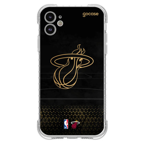 Capinha para celular NBA - Miami Heat - Gold