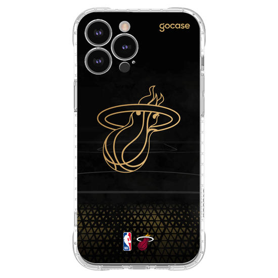 Capinha para celular NBA - Miami Heat - Gold