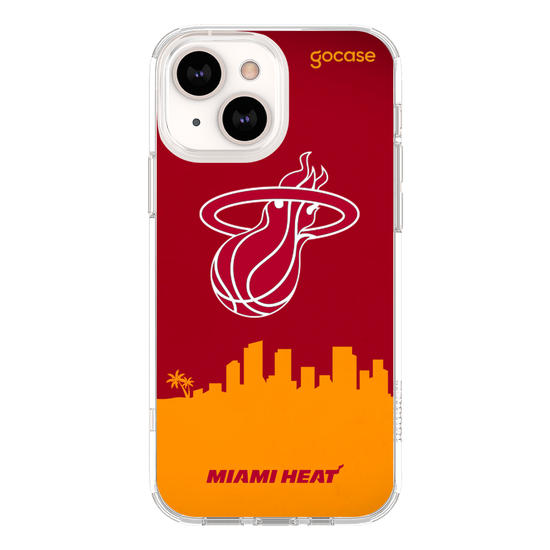 Capinha para celular NBA - Miami Heat - Skyline