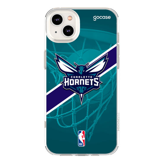 Capinha para celular NBA - Charlotte Hornets - Faixa