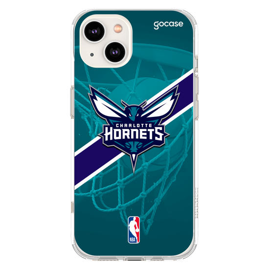 Capinha para celular NBA - Charlotte Hornets - Faixa