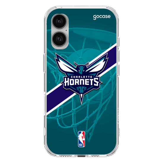 Capinha para celular NBA - Charlotte Hornets - Faixa