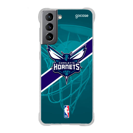 Capinha para celular NBA - Charlotte Hornets - Faixa
