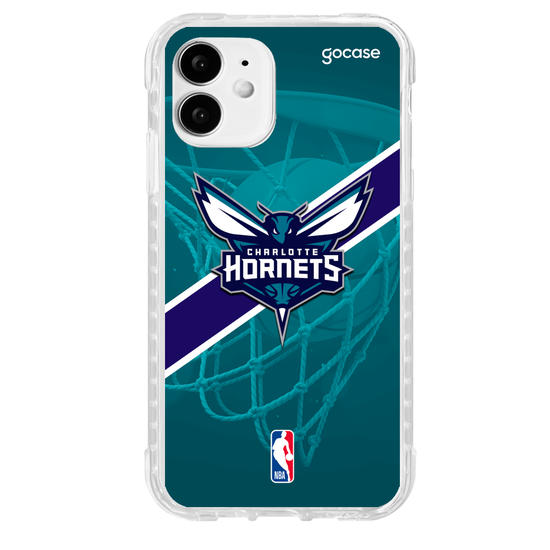 Capinha para celular NBA - Charlotte Hornets - Faixa