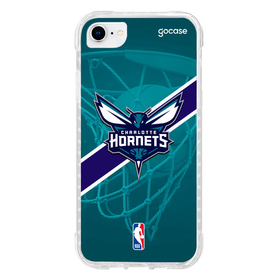 Capinha para celular NBA - Charlotte Hornets - Faixa