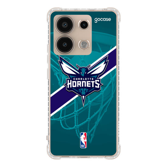 Capinha para celular NBA - Charlotte Hornets - Faixa